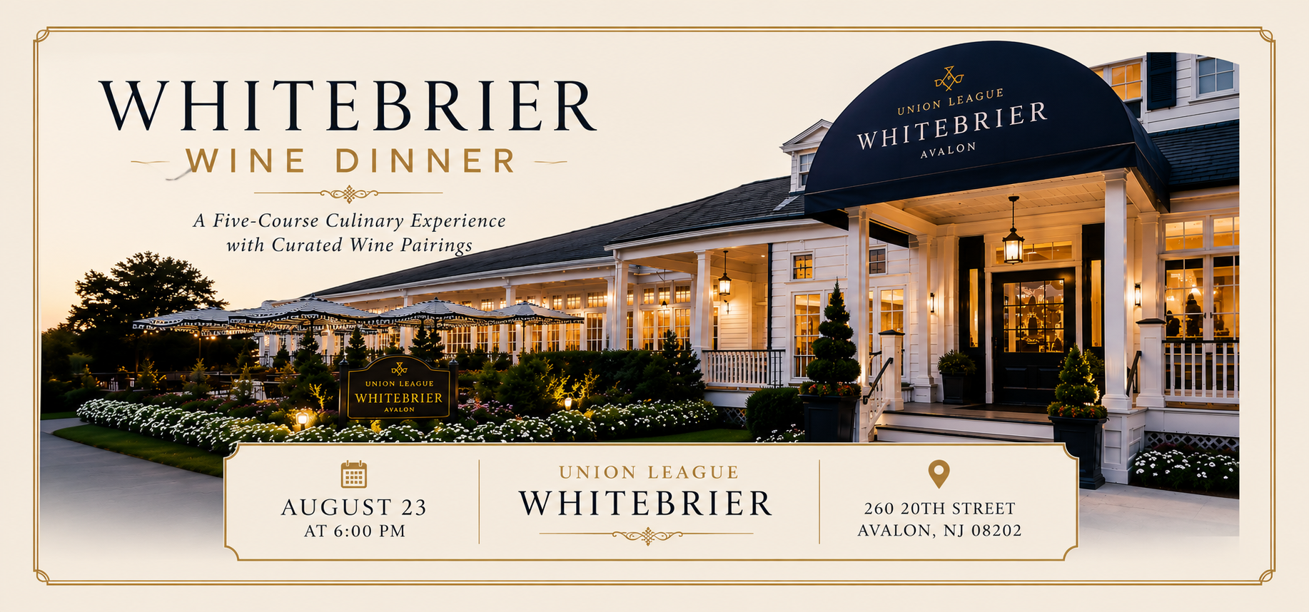 Whitebrier Wine Dinner
